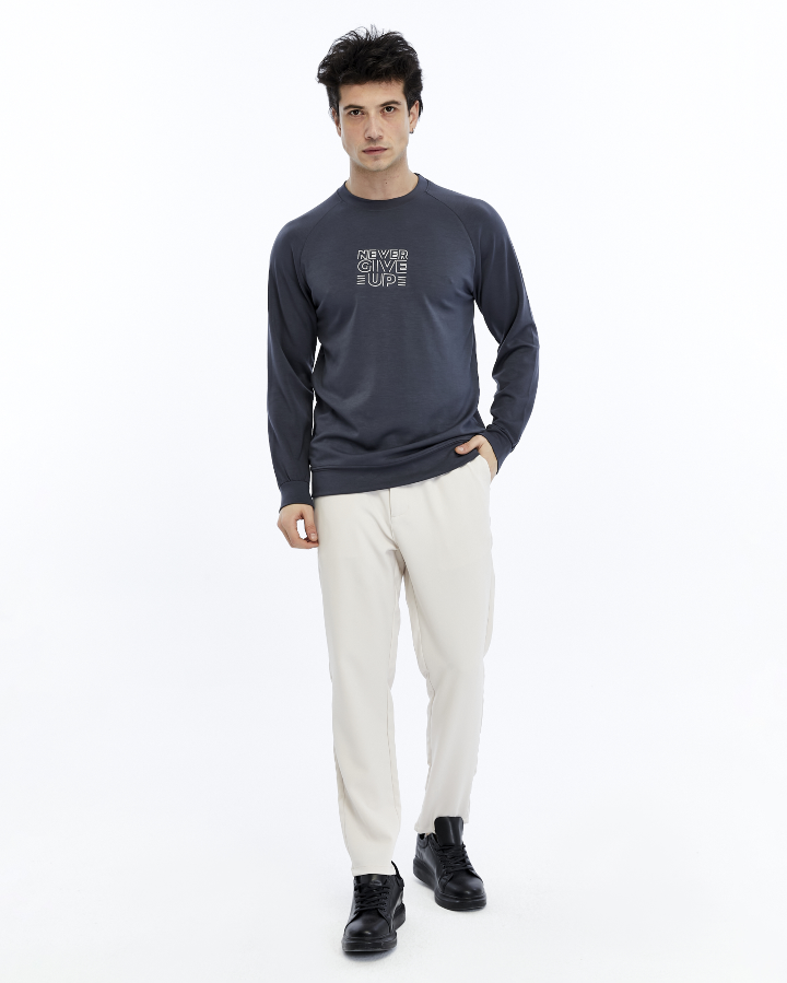 Resim Paul&More O Yaka Erkek Sweat 223 Never