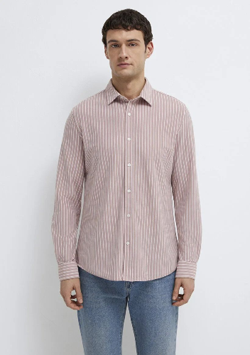 Resim Mavi Erkek Uzun Kol Gömlek M0211404-91578