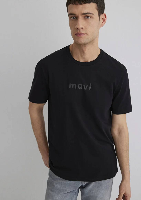 Resim Mavi Regular Erkek  T-shirt M0612732-900