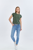 Resim Viole&More Kadın T-shirt 596