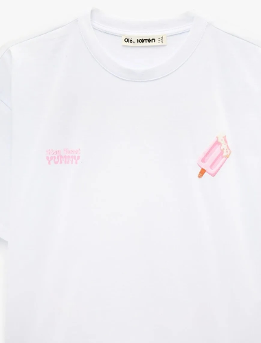 Resim Koton Kadın T-shirt 6SAL10590IK