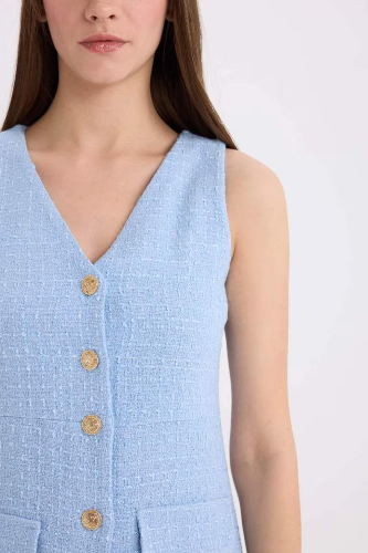 Resim Defacto Kadın Kısa Kol Elbise C1792AX/BE219