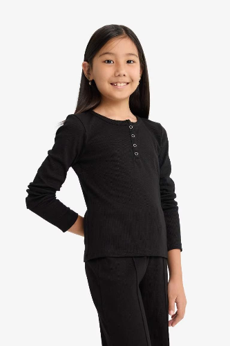 Resim Defacto Kız Çocuk  Sweat Takım G0118A8/BK81