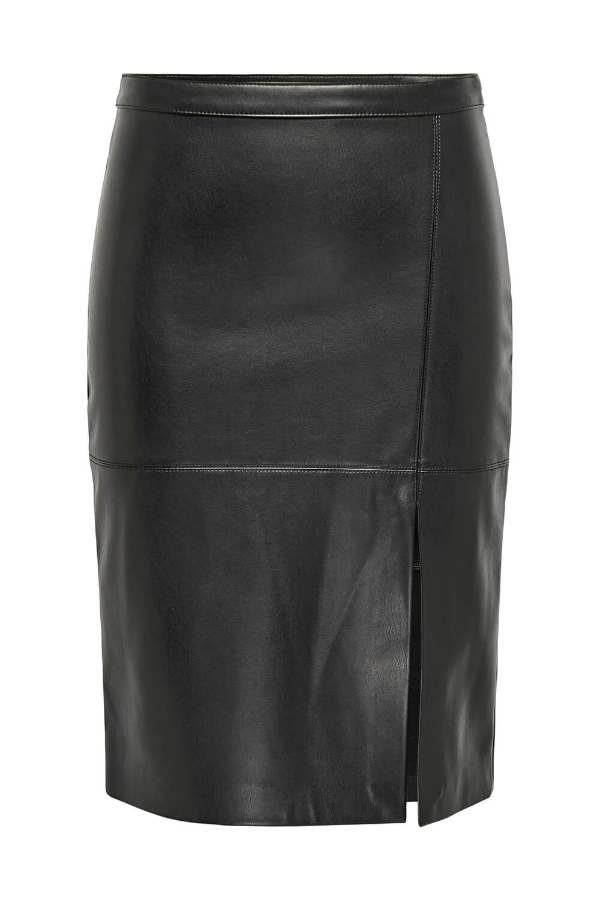 Resim Only Onlnewolıne Faux Leather Skırt Cc Otw Etek 15322453