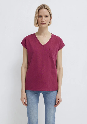 Resim Mavi Kadın T-shirt M1600961-70919