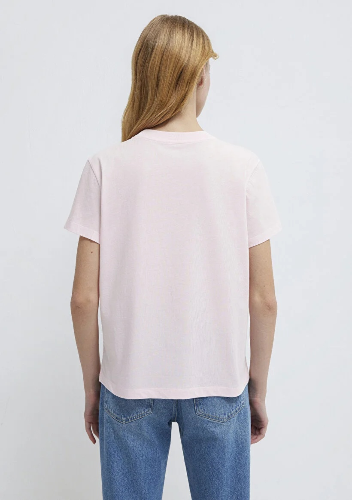 Resim Mavi Kadın T-shirt M1612241-89200