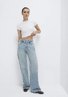 Resim Mavi Malıbu Kadın Jean Pantolon M1010152-A1569