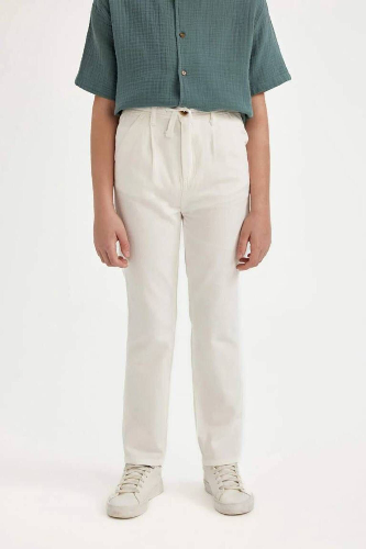 Resim Defacto Erkek Çocuk Kanvas Pantolon B7623A8/ER105