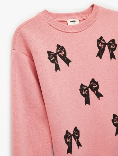 Resim Koton Kız Çocuk Sweat 6Wkg10211Ak