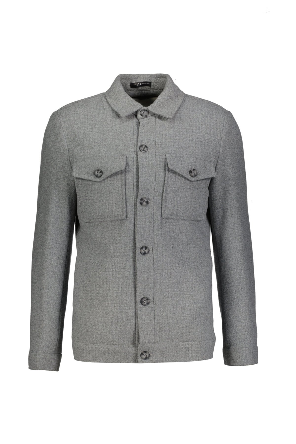 Resim Süvari Gömlek Kaşe Mont Erkek Mont MN2008700531