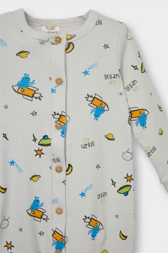 Resim Defacto Erkek Bebek  Tulum F4658A5/GR503