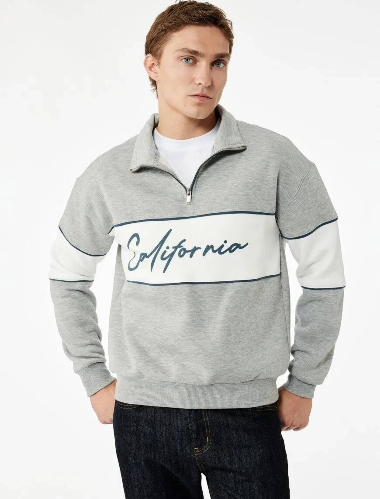 Resim Koton Erkek Sweat 6Wam70034Mk