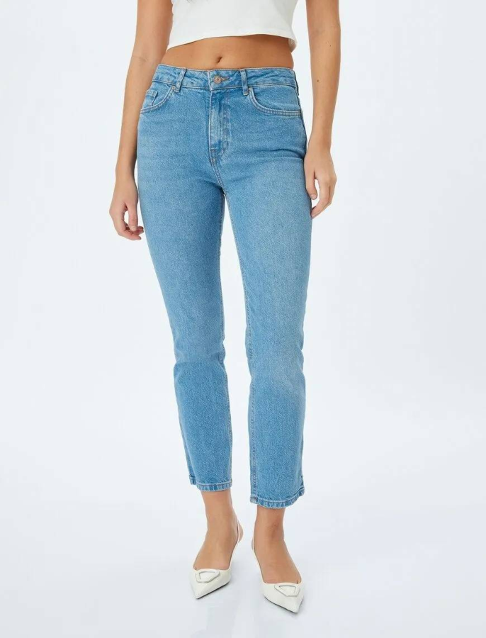 Resim Koton Kadın Jean Pantolon 5SAL40056MD