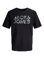 Resim Jack & Jones Jjejeff Logo Tee Ss Sn Erkek T-shirt 12288536