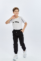 Resim Yenikoza Erkek Çocuk Kanvas Pantolon