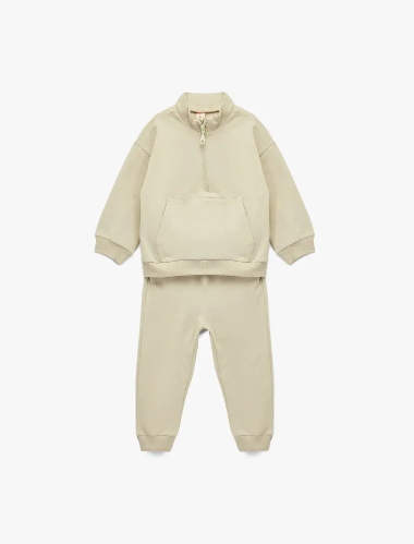 Resim Koton Erkek Bebek Sweat Takım 6WMB10198TK
