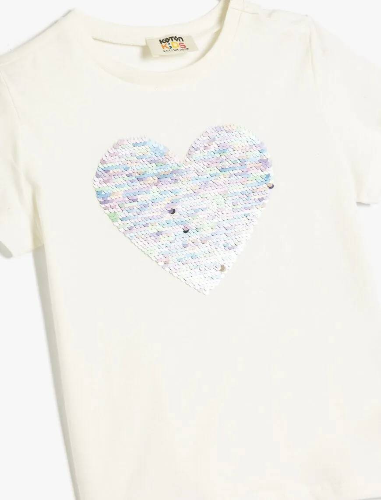 Resim Koton Kız Çocuk T-shirt 5SKG10076AK