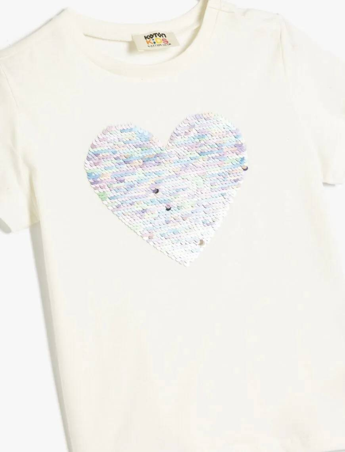 Resim Koton Kız Çocuk T-shirt 5SKG10076AK