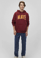 Resim Mavi Baskılı Erkek Sweat M067149-85493