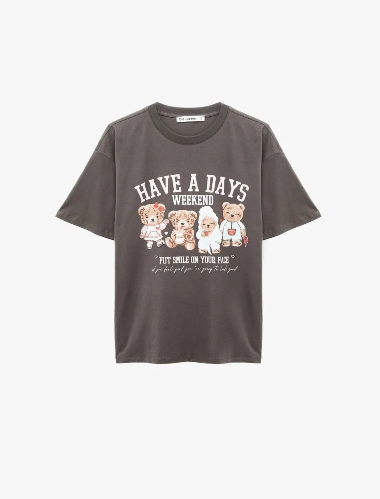 Resim Koton Kadın T-shirt 6SAL10094IK