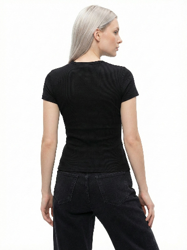 Resim Loft Kadın Kısa Kol T-shirt LF2043599