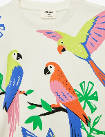 Resim Koton Kız Çocuk T-shirt 6SKG10147AK