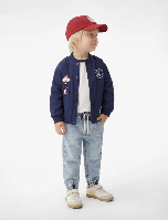 Resim Koton Erkek Bebek Jean Pantolon 6SMB40003TD