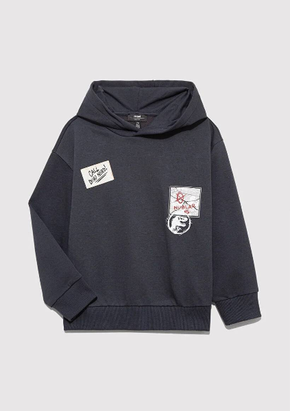 Resim Mavi Jurassic Park Erkek Çocuk Sweat M6S10135-70087