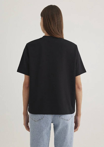 Resim M1612122-900 Mavi Kısa Kol Kadın T-Shirt