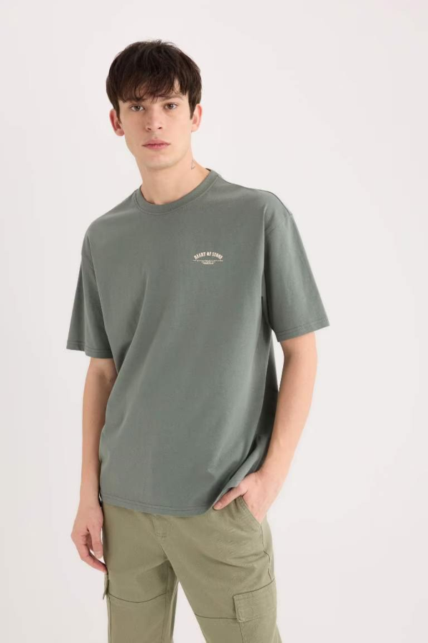 Resim Defacto Erkek  T-shirt D5588AX/GR463