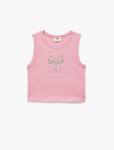 Resim Koton Kız Çocuk Atlet 6SKG30006AK