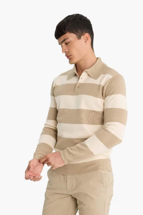 Resim Defacto Erkek  Kazak Y4194AZ/BG206