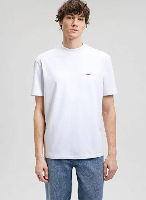 Resim Mavi Baskılı Erkek T-Shirt M0612216-620