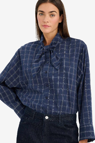 Resim Defacto Kadın Uzun Kol Gömlek G8621AX/NV256