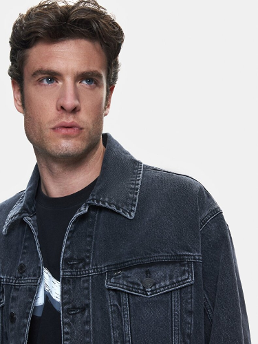 Resim Yenikoza Erkek Jean Ceket