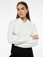 Resim Koton Kadın Kazak 6WAL90017IT