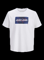 Resim Jack & Jones Jjcole Prınt Tee Ss Crew Neck Ln Erkek T-Shirt 12288492