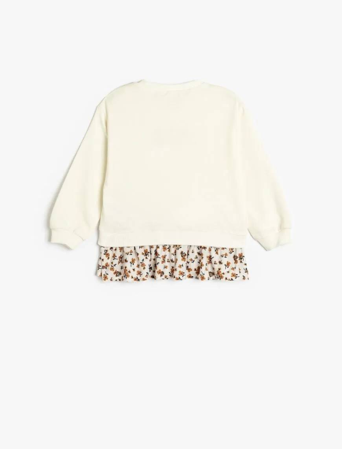 Resim Koton Kız Bebek Sweat 5SMG10082AK