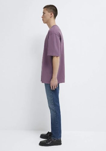 Resim Mavi Erkek T-shirt M0613093-70648