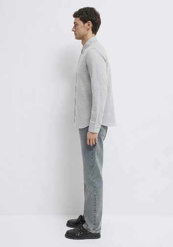 Resim Mavi Erkek Uzun Kol Gömlek M0211913-70074