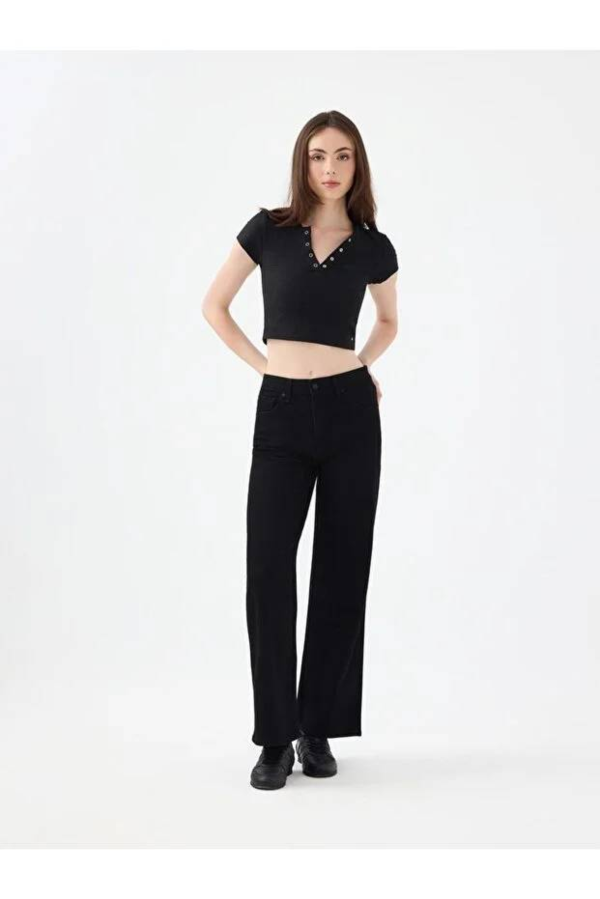 Resim Loft Bella Regular Fit Kadın Jean Pantolon Lf2038986