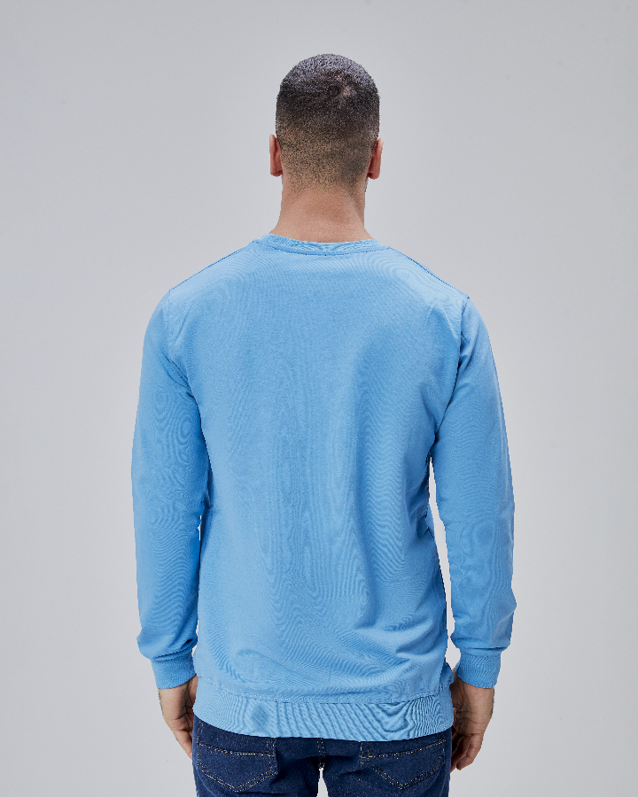 Resim Paul&More Erkek Sweat What Baskı 0 Yaka 2 İp