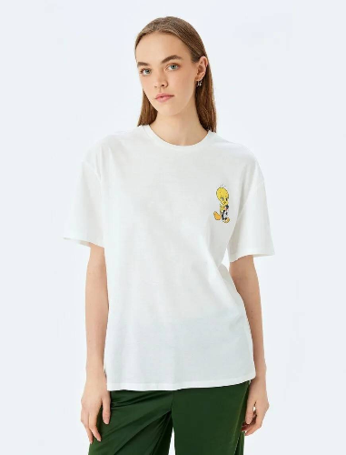 Resim Koton Kadın T-shirt 5SAL10149IK