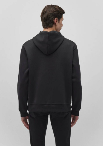 Resim Mavi Kapüşonlu  Loose Erkek Sweat M0S10275-900