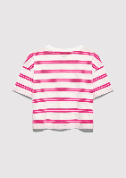 Resim Mavi Kız Çocuk T-shirt M7610387-91358