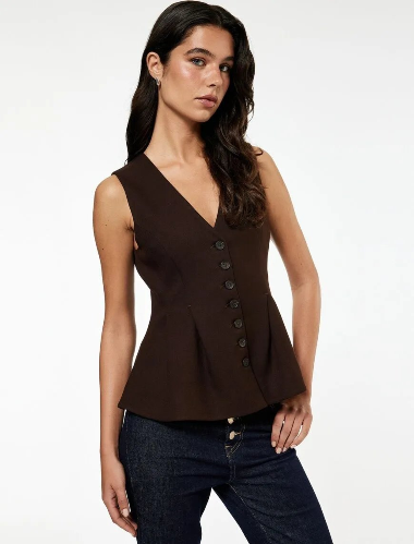 Resim Koton Kadın Yelek 6WAK20027PW