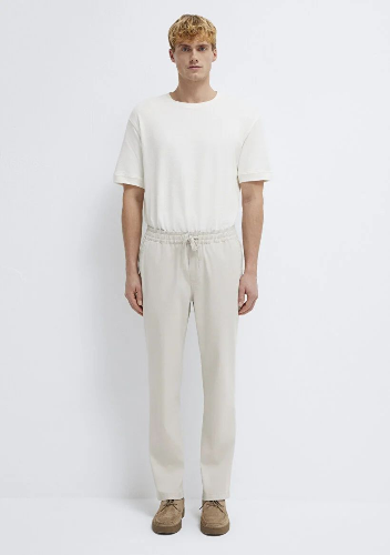 Resim Mavi Erkek Kanvas Pantolon M0010547-70144