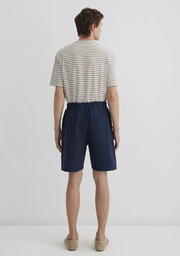 Resim Mavi Erkek Penye Şort M0410314-70490