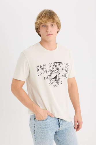 Resim Defacto Erkek  T-shirt D5577AX/BG721