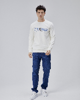 Resim Paul&More Erkek Sweat Trend Baskı 0 Yaka 2 İp